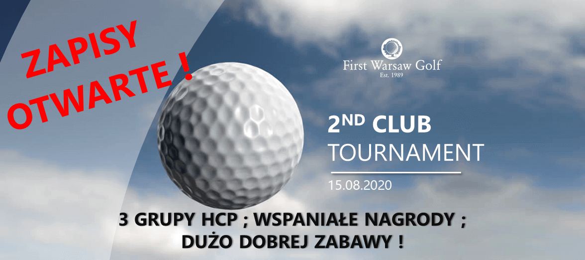 2nd Club Tournament – zapisy otwarte